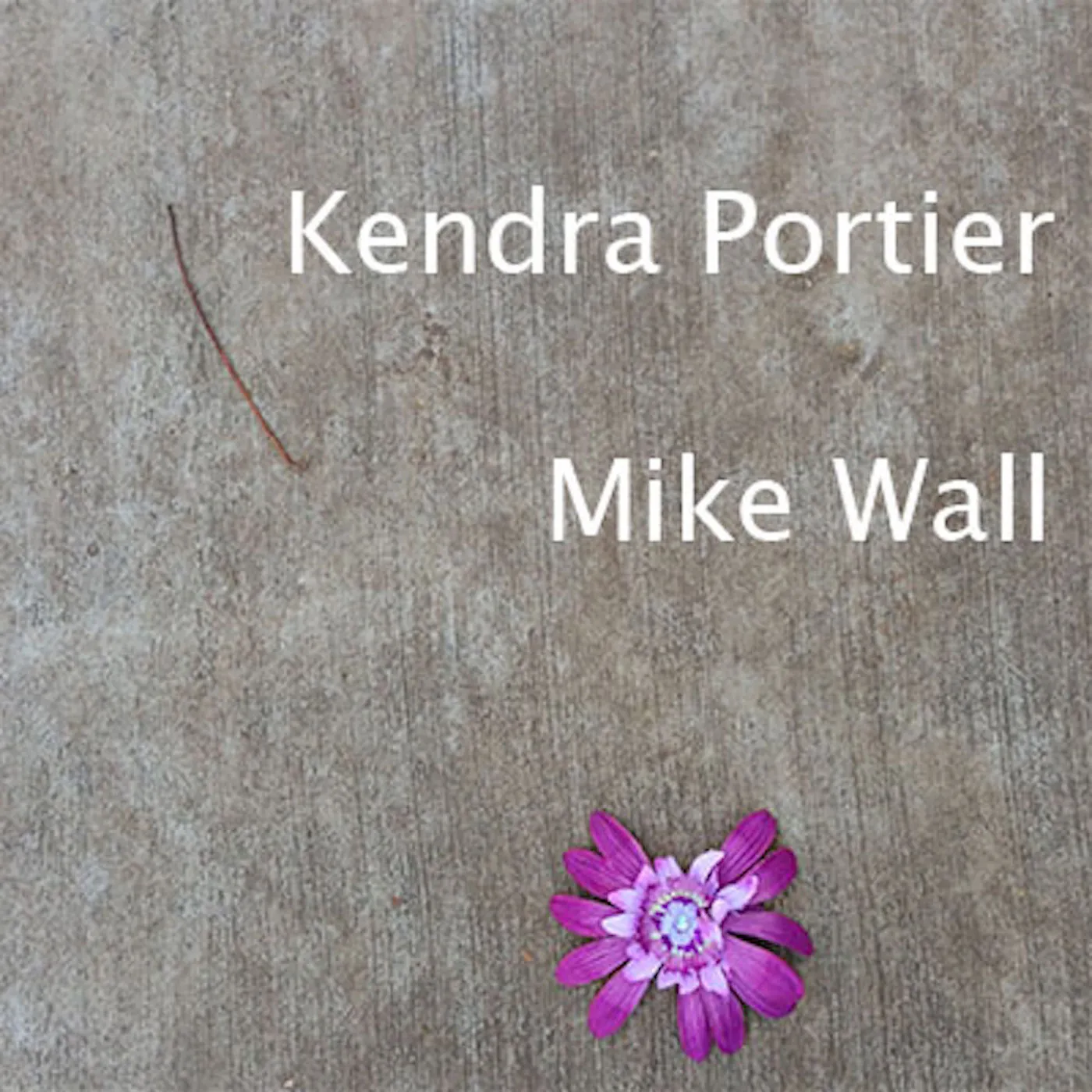 Album cover for Kendra Portier by Sound for Movement